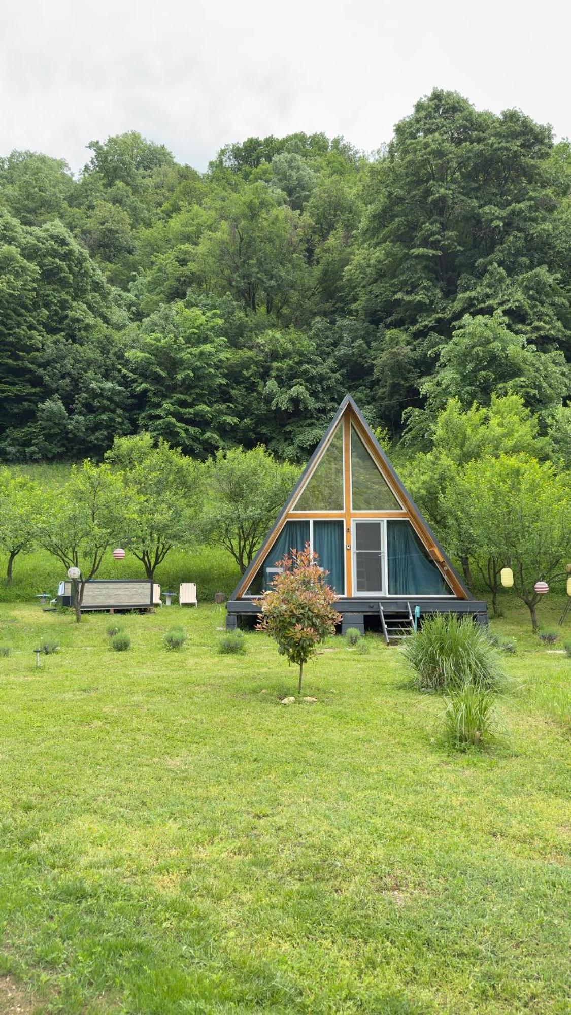 Cabane A-Frame Svinita Exterior photo